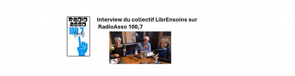 Retrouvez l'interview du collectif LibrEnSoins sur RadioAsso