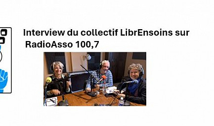 Retrouvez l'interview du collectif LibrEnSoins sur RadioAsso